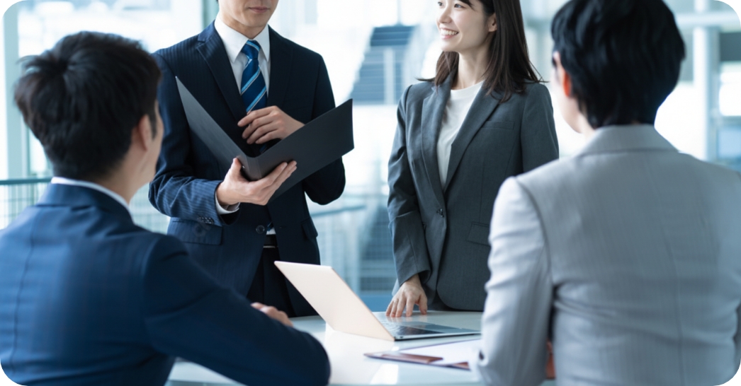 勉強している様子