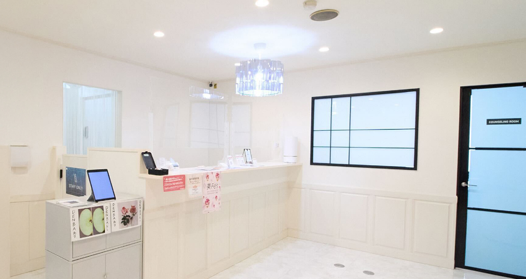 酸素カプセルのエリア